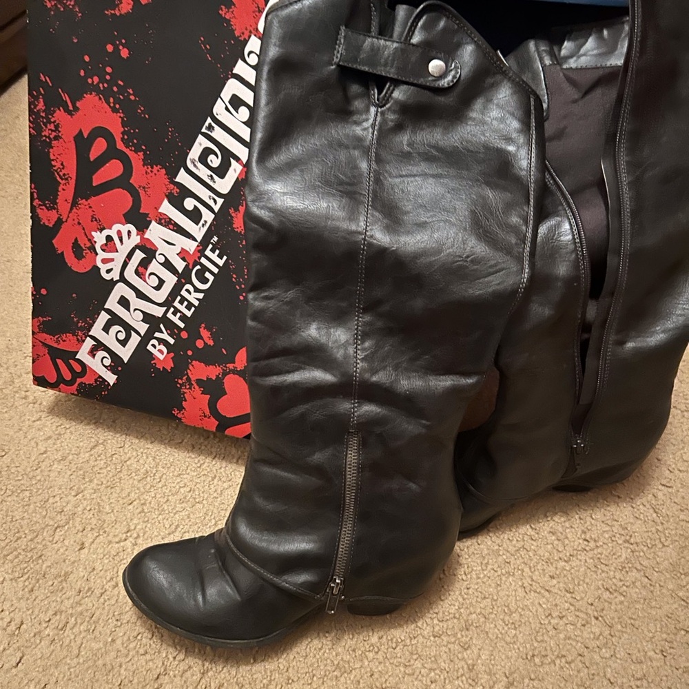 Fergalicious Black Women's Boots